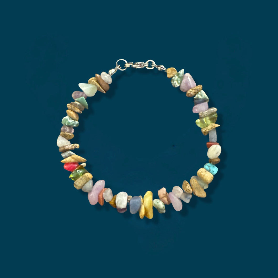 Mixed Stone and Crystal Bracelet