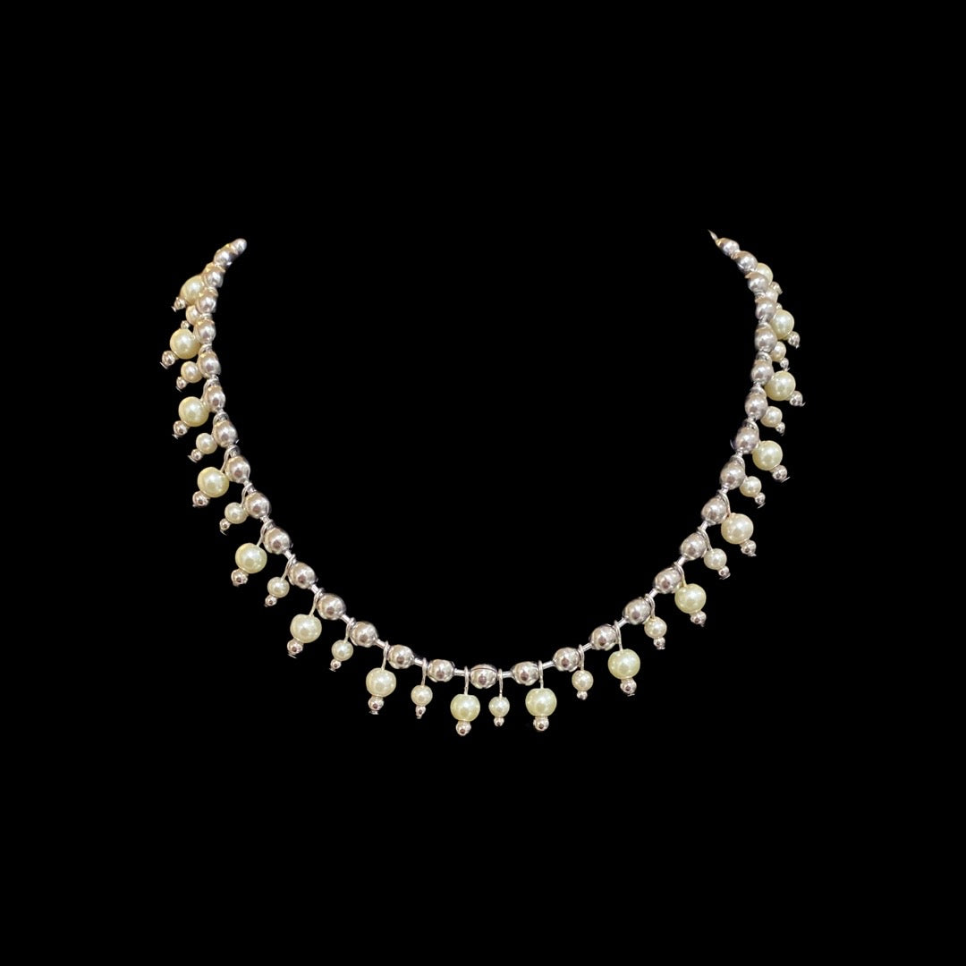 Pearl Fringe Necklace