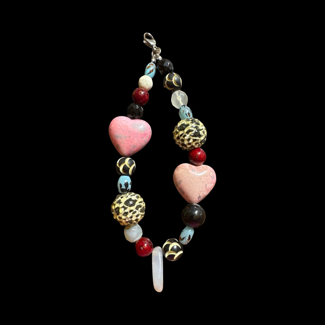 Chunky Bead Phone Charm: Style 1