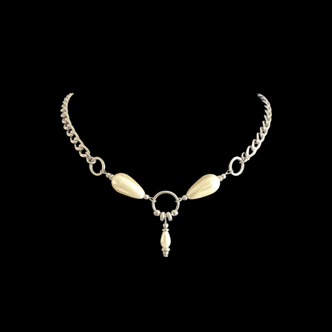 Ring and Pearl Necklace