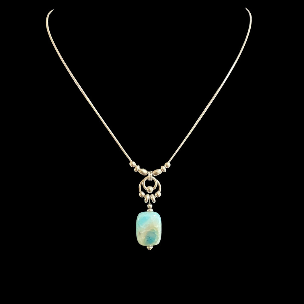 Turquoise Stone Necklace