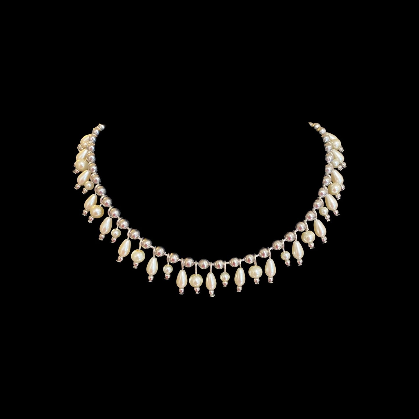 Pearl Fringe Necklace