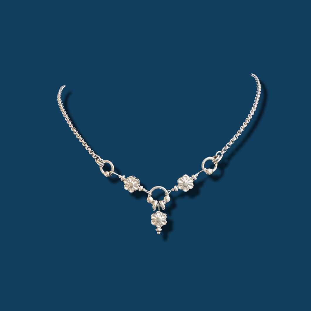 Flower Bead Necklace