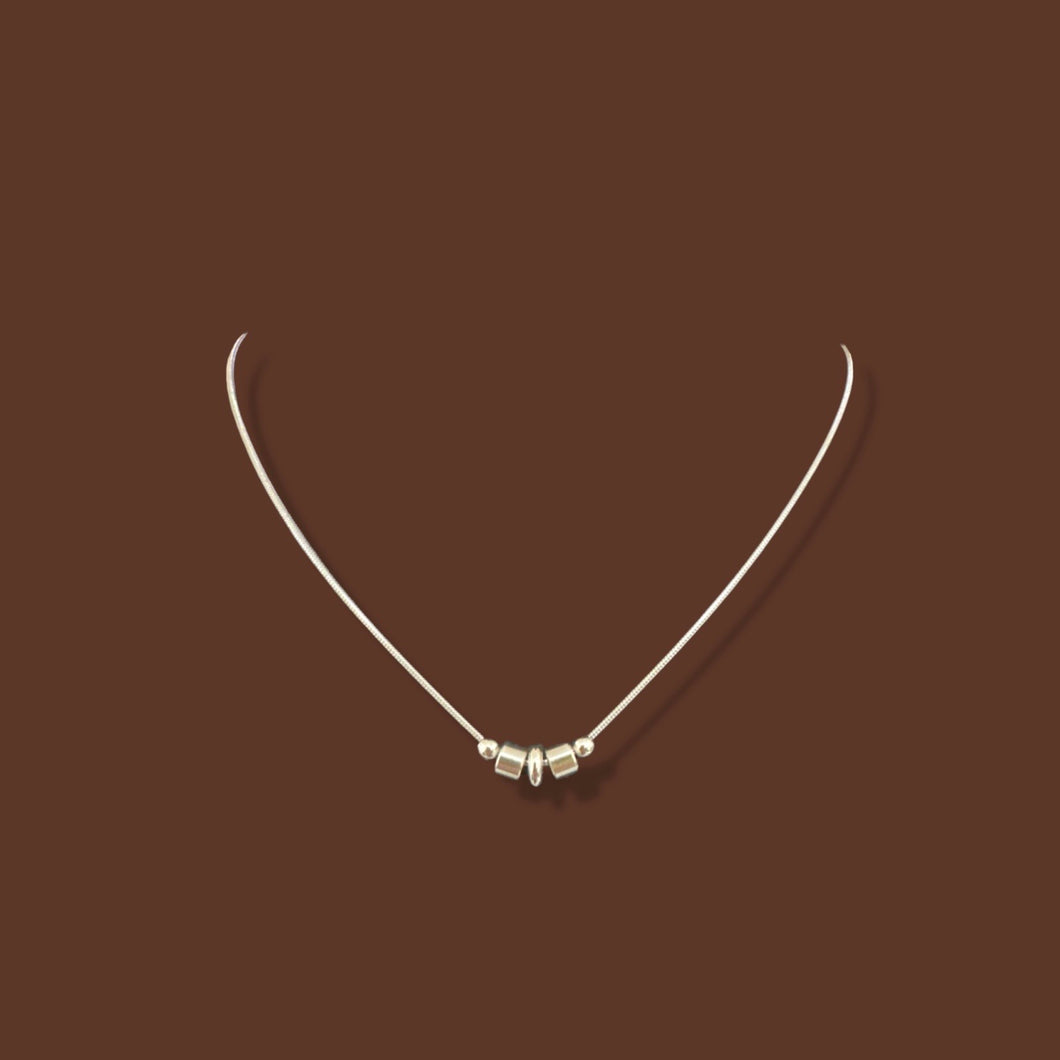 Geo Shapes Necklace: Style 7
