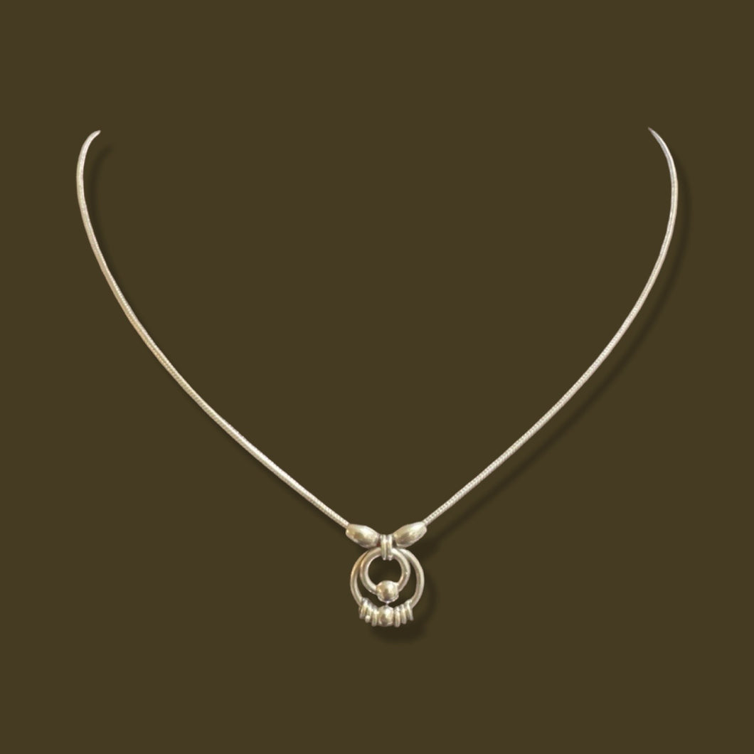 Geo Shapes Necklace: Style 10