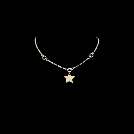 Star and  Ring Necklace