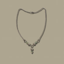 Load image into Gallery viewer, Floral Stone Centerpiece Necklace
