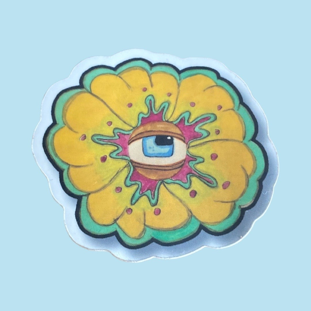 Flower Eye Sticker