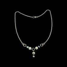 Load image into Gallery viewer, Floral Agate Centerpiece Necklace
