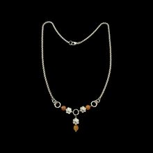 Load image into Gallery viewer, Floral Agate Centerpiece Necklace
