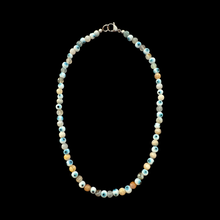 Load image into Gallery viewer, Pastel Agate and Evil Eye Strand

