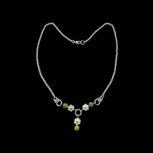 Load image into Gallery viewer, Floral Agate Centerpiece Necklace
