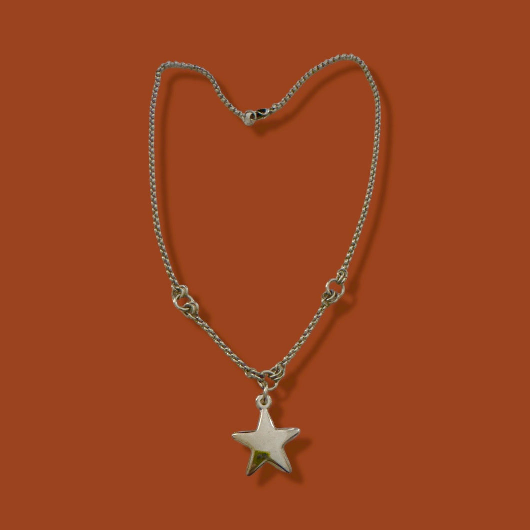 Star and  Ring Necklace