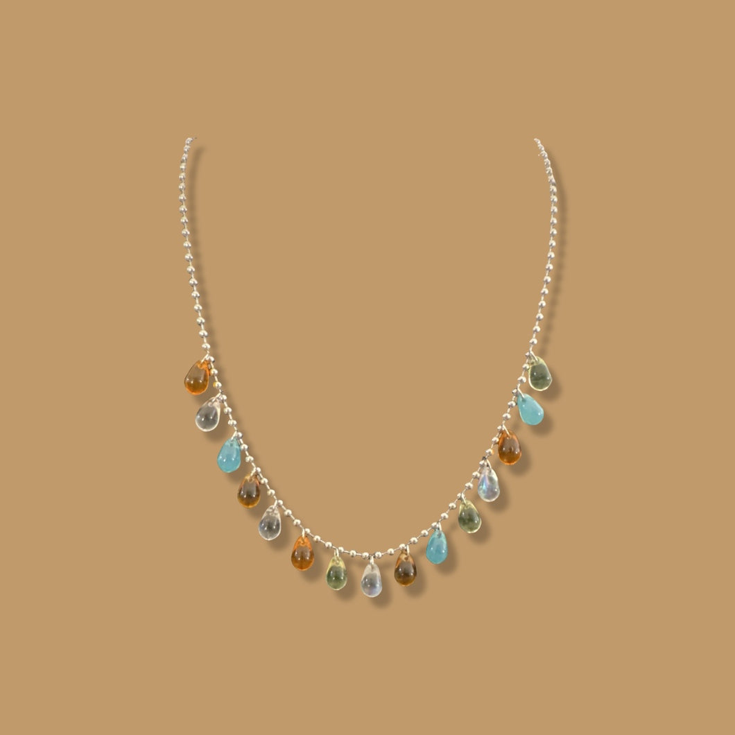Czech Glass Bead Necklace: Style 1
