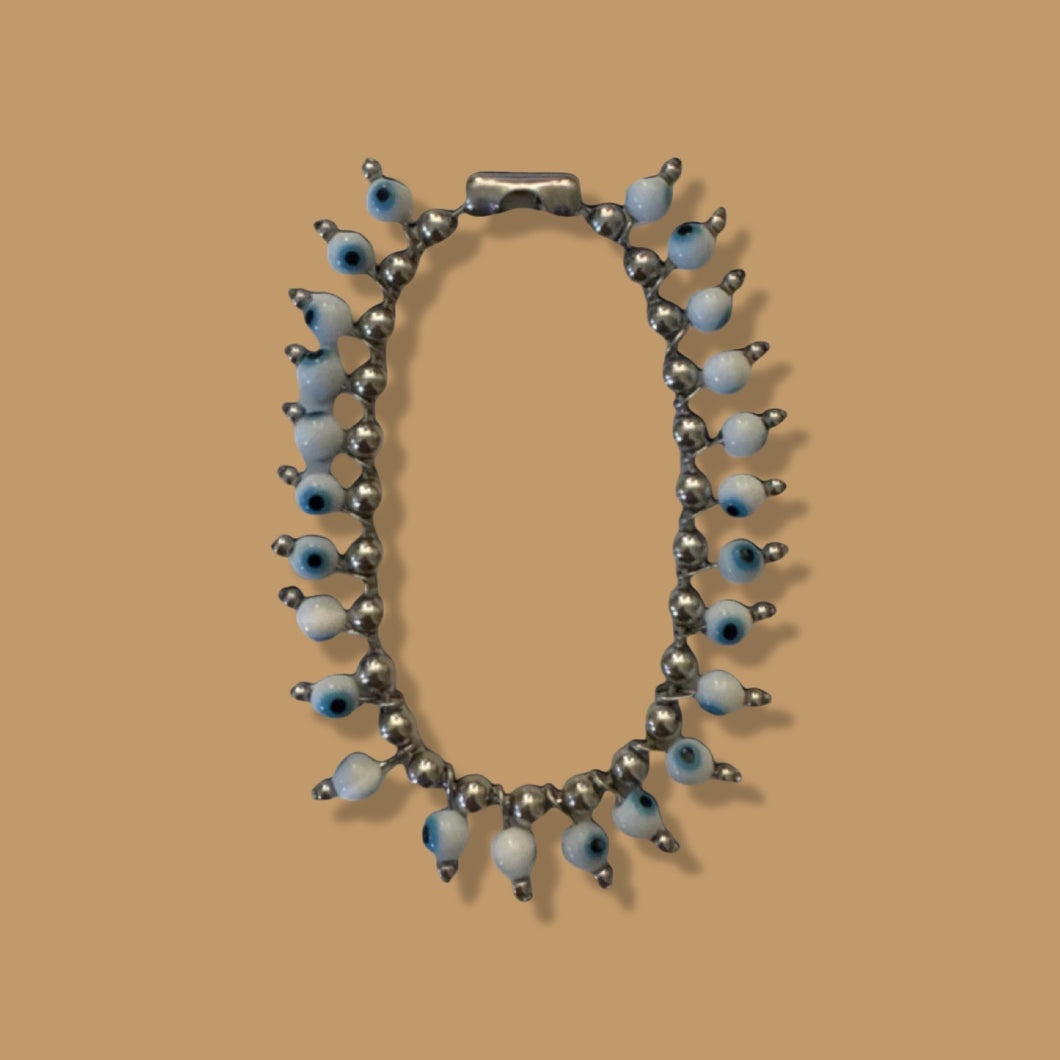 Evil Eye Fringe Bracelet