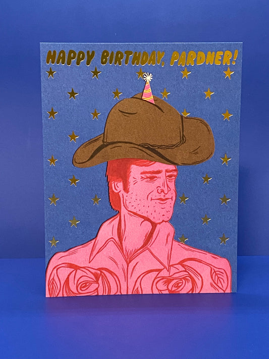 Happy BIrthday, Pardner Card